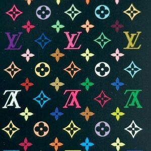 Authentic Collectible Louis Vuitton x Takashi Murakami 8 Clubs Playing Card LV